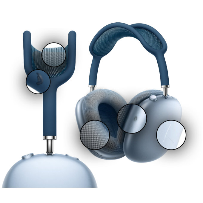 Apple AirPods Max - Sky Blue B Ανακατασκευασμένο