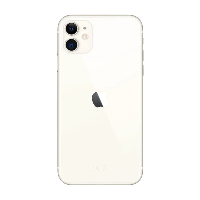 Apple iPhone 11 White 64GB (No Face ID) Ανακατασκευασμένο