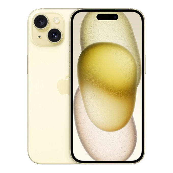 Apple iPhone 15 Yellow 256GB A+ Ανακατασκευασμένο