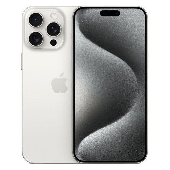 Apple iPhone 15 Pro Max White Titanium 1TB A Ανακατασκευασμένο