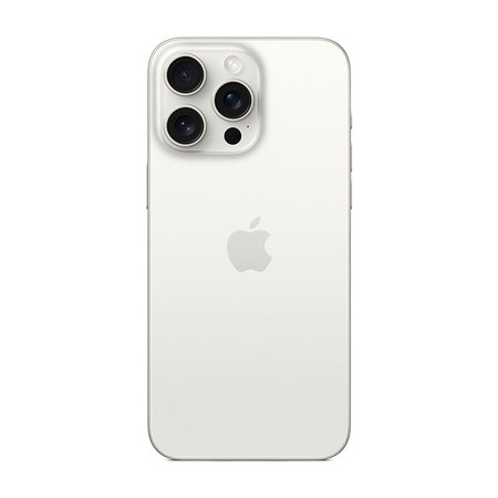 Apple iPhone 15 Pro White Titanium 1TB A+ Ανακατασκευασμένο