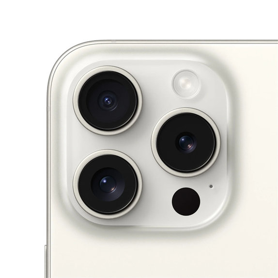 Apple iPhone 15 Pro White Titanium 1TB B Ανακατασκευασμένο