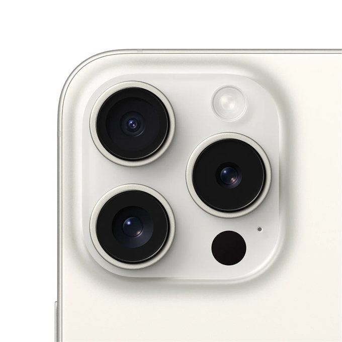 Apple iPhone 15 Pro White Titanium 256GB A+ Ανακατασκευασμένο