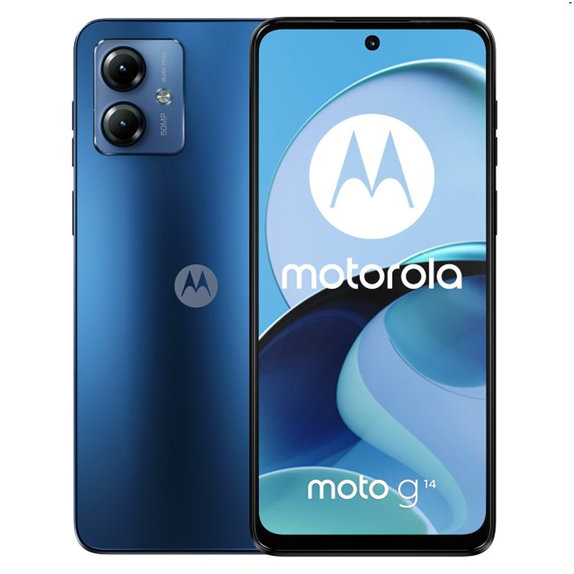 Motorola Moto G14 Blue 128GB A+ Ανακατασκευασμένο