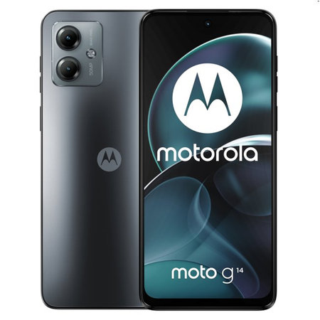 Motorola Moto G14 Steel Gray 128GB A+ Ανακατασκευασμένο