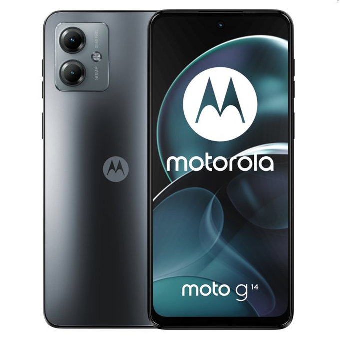 Motorola Moto G14 Steel Gray 128GB A+ Ανακατασκευασμένο