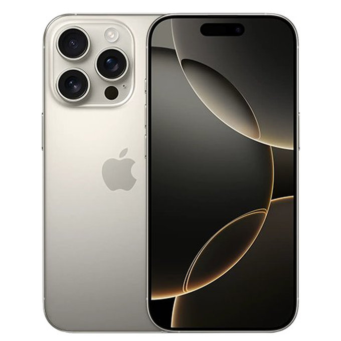 Apple iPhone 16 Pro Natural Titanium 128GB A Ανακατασκευασμένο