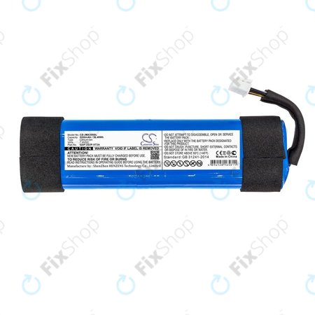 Μπαταρία για JBL Xtreme 3, 5200mAh, Li-Ion, 7.4V, GSP-2S2P-XT3A, HQ