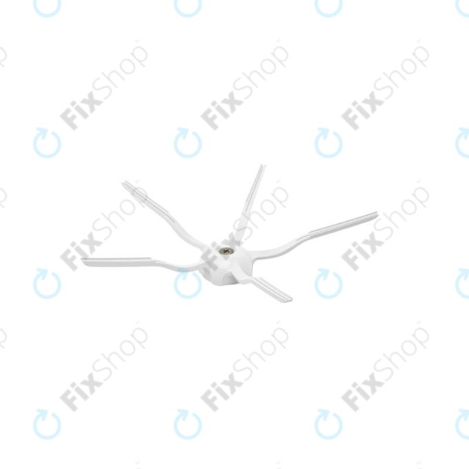 Πλαϊνή Βούρτσα (2τμχ) για Xiaomi Roborock S4 | S5 Max | S6 | S6 MaxV | S6 Pure | S7 | S7+ | S7 MaxV | S7 Pro Ultra | Q7 | Q7+ | Q7 Max | Q7 Max+ | T7S Plus | E4 | E5 | T4 | T6 | Xiaowa E3 | Λευκό | Wh