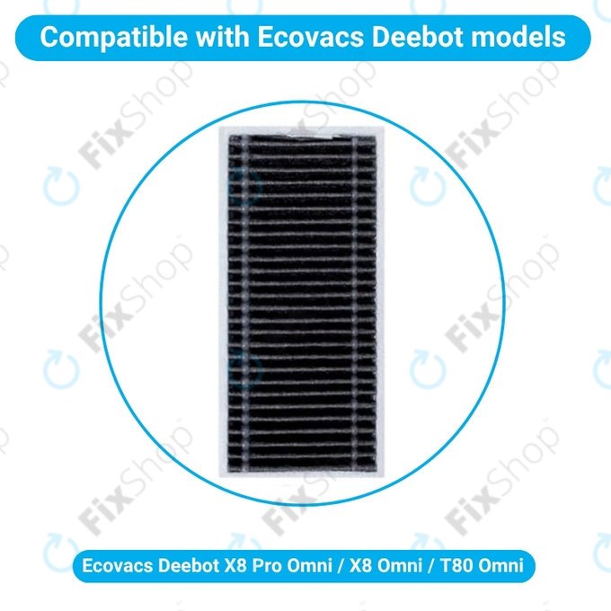 Φίλτρο Σκόνης για Ecovacs X8 Pro Omni | X8 Omni | T80 Omni