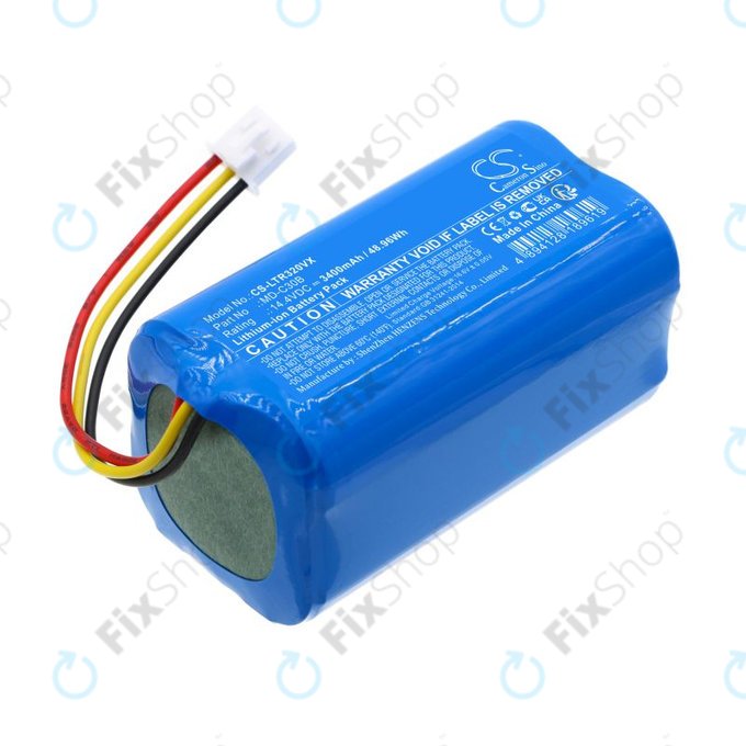 Μπαταρία για Blaupunkt BlueBot XSMART, 3400mAh, Li-Ion, 14.4V, BPK-VCBB1XB, Xboost, D071-INR-CH-4S1P, HQ