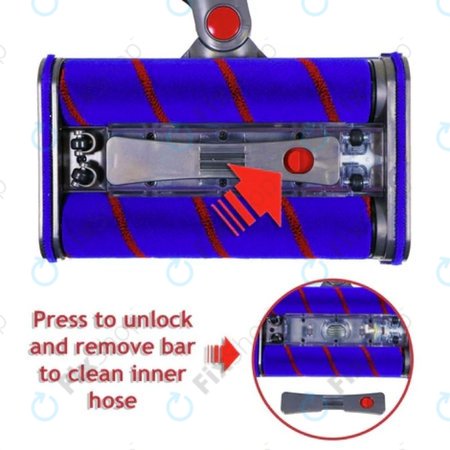 Κεφαλή Διπλού Κυλίνδρου για Dyson V-series | Outsize