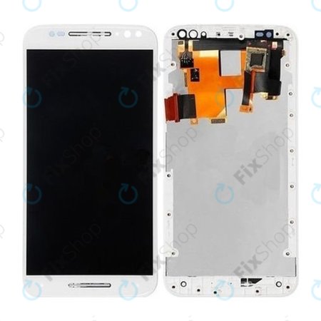 LCD Display Assembly για Motorola Moto X Style | XT1572 | Λευκό, White | Aftermarket