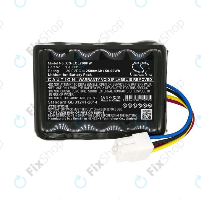 Μπαταρία για Landxcape LX797, Ferrex 800m2 2021, 2500mAh, Li-Ion, 20V, LA0001, HQ