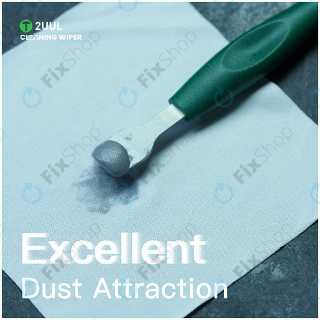 Πανάκια καθαρισμού γυαλιού χωρίς χνούδι, 2UUL CL05, 4x100τμχ/κουτί