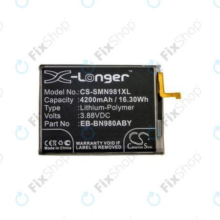 Μπαταρία για Samsung Note 20 N980B, EB-BN980ABY, 4200mAh, HQ