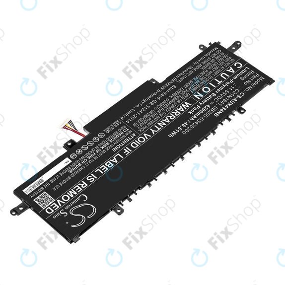 Μπαταρία για Asus ZenBook 14, Flip 14, 4200mAh, Li-Pol, 11.55V, C31N1841, HQ