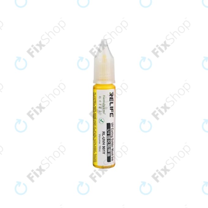 UV Curable Solder Mask Relife RL-901Y - 10ml | Κίτρινο | Yellow