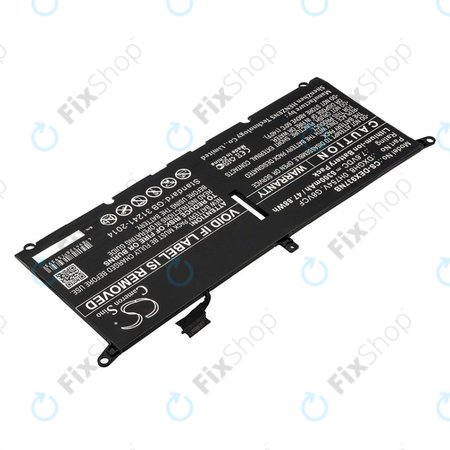 Μπαταρία για Dell XPS 13 9370, 6300mAh, Li-Ion, 7.6V, DXGH8, HQ