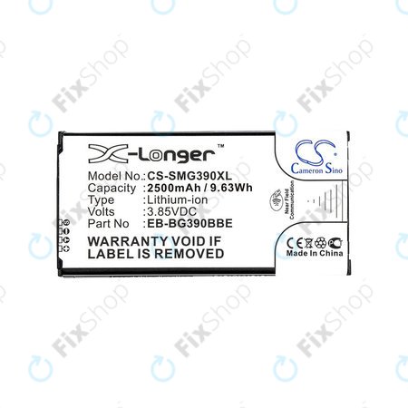 Μπαταρία για Samsung Xcover 4 G390F, EB-BG390BBE, 2500mAh, HQ