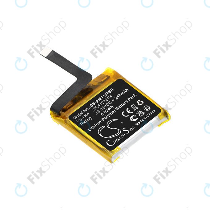 Μπαταρία για Amazfit GTS, 240mAh, Li-Pol, 3.85V, PL412221H, HQ