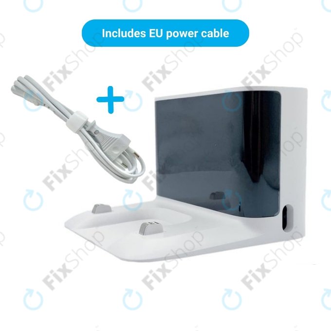 Σταθμοί Φόρτισης για Xiaomi Roborock S5 Max | S6 Pure | S6 MaxV | S7 | S7 MaxV | Q7 | Q7 Max | Μαύρο | Black