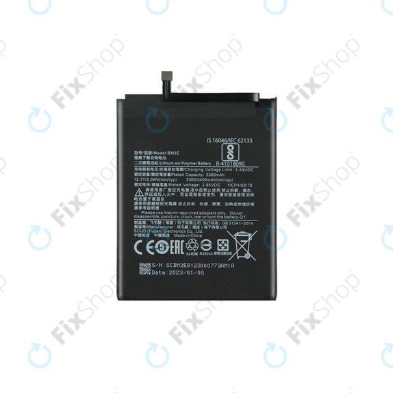 Μπαταρία για Xiaomi Mi 8, BM3E, 3400mAh