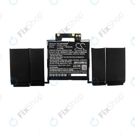 Μπαταρία για MacBook Pro 13", 2018 – 2020, A1989, A2251, A1964, 5050mAh, HQ