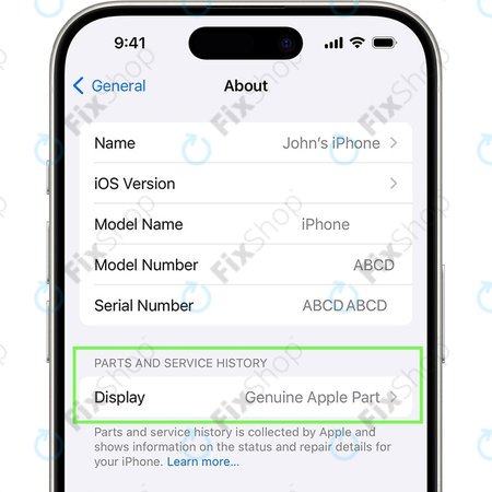 OLED Display Assembly για iPhone 17 Pro Max | 661-56050 | Genuine Apple