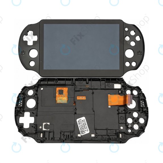Συγκρότημα οθόνης για Playstation Vita, 1000, Μαύρο, Black, Refurbished