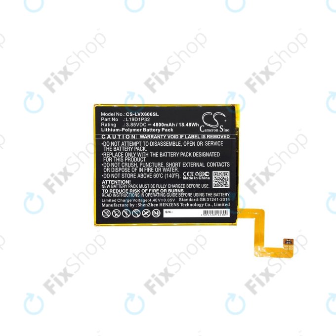 Μπαταρία για Lenovo Tab M10 Plus, L19D1P32, 4800mAh, HQ