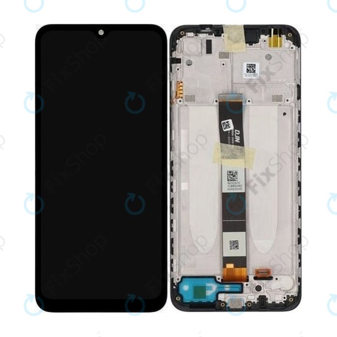 LCD Display Assembly για Xiaomi Redmi 9C | M2006C3MG | M2006C3MT | 9A M2006C3LG | M2006C3LI | Μαύρο, Black | Service Pack