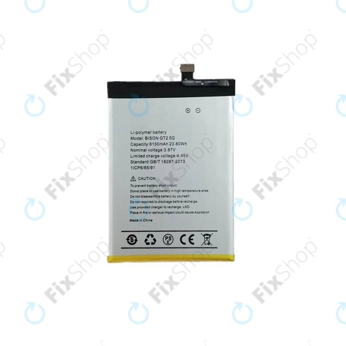 Μπαταρία για Umidigi Bison GT2 Pro 5G, 6150mAh, FixPremium