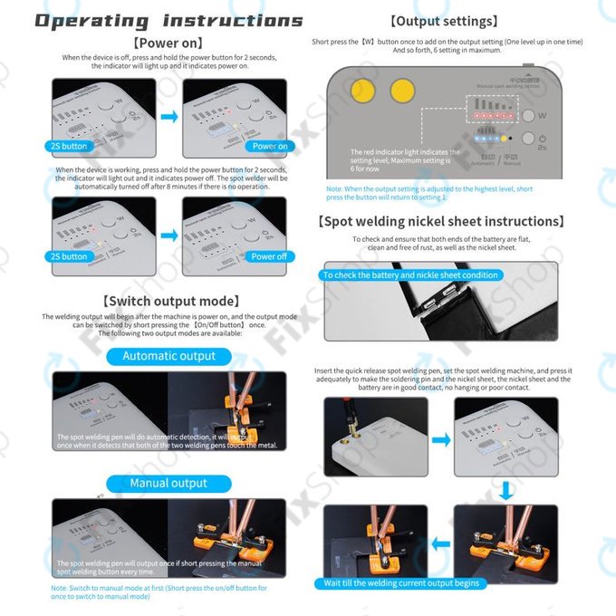 Σετ Μικροσυγκολλητή Σημείου για Επισκευή Flex Μπαταρίας (iPhone 11 - 12 Pro Max) για QianLi Macaron