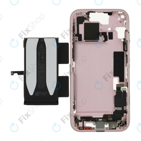 Μεσαίο πλαίσιο με μπαταρία για iPhone 15 | Pink | ZD076-00670 | Genuine Apple
