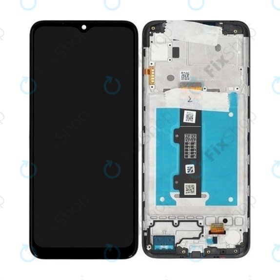 Συγκρότημα οθόνης για Motorola Moto E20, XT2155-3, Service Pack