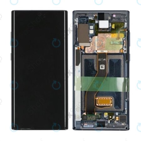 LCD Display Assembly για Samsung Note 10 Plus | GH82-20838A | G82-20900A | Aura Black | Service Pack