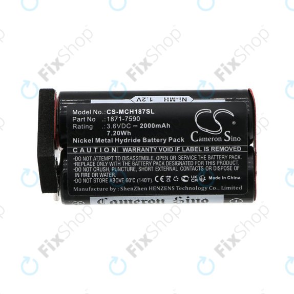 Μπαταρία για Moser ChromStyle, Wella Academy, Super Cordless, 2000mAh, Ni-MH, 3.6V, 1871-7590, HQ