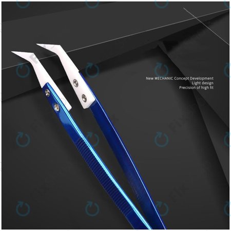 Λαβίδα Κεραμική Θερμοανθεκτική Ακριβείας με Κυρτή Μύτη για Mechanic CF-17