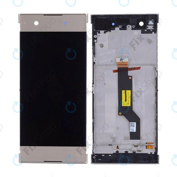 Συγκρότημα οθόνης για Sony Xperia XA1, G3121, Χρυσαφί, Gold, Aftermarket
