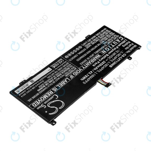 Μπαταρία για Lenovo ThinkBook 13s, 14s, 2850mAh, Li-Pol, 15.36V, L18C4PF0, HQ