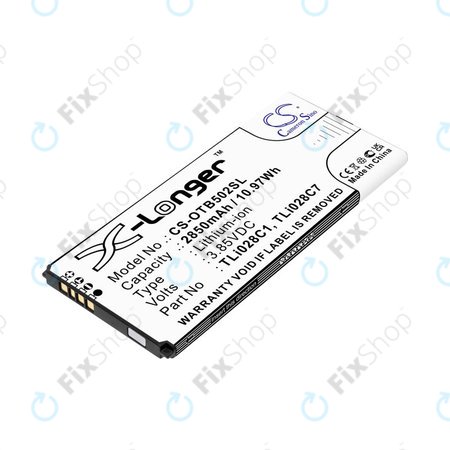 Μπαταρία για Alcatel 1b 2020, Alcatel Ot-5002a, 2850mAh, Li-Ion, 3.85V, TLI028C1, HQ
