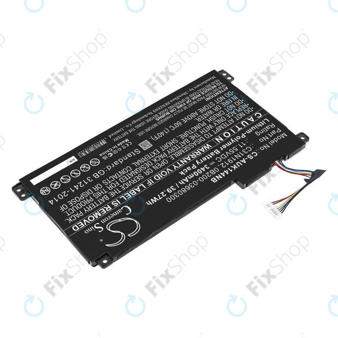 Μπαταρία για Asus Vivobook 14, E510, 3400mAh, Li-Pol, 11.55V, C31N1912, HQ