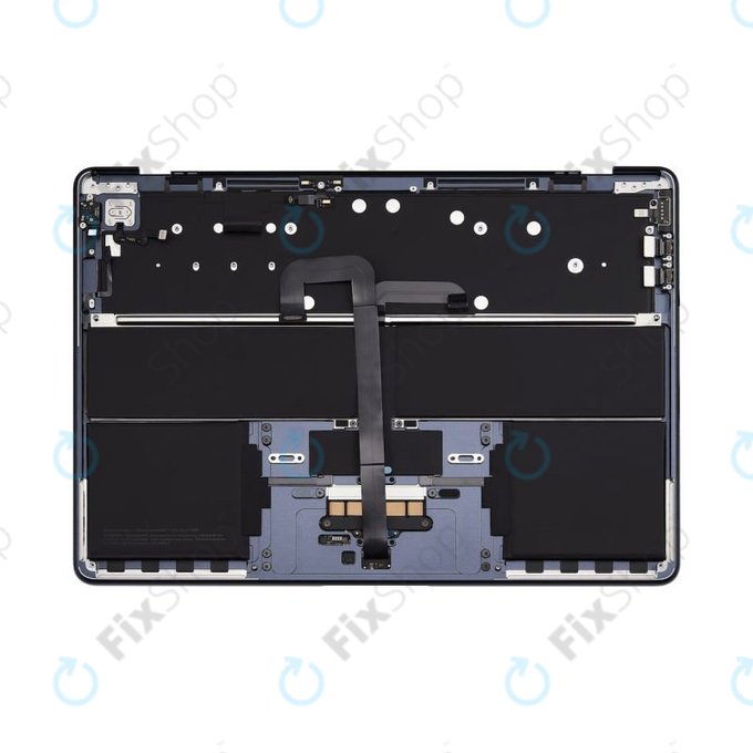 Άνω πλαίσιο πληκτρολογίου για MacBook Air 13", A3113 (2024), με πληκτρολόγιο US και μπαταρία, Midnight, 661-40230, Genuine Apple