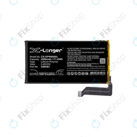 Μπαταρία για Google Pixel 6, GMSB3, 4500mAh, HQ