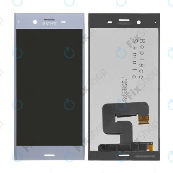 Οθόνη με οθόνη αφής για Sony Xperia XZ1, G8341, Ασημί, Silver, Aftermarket