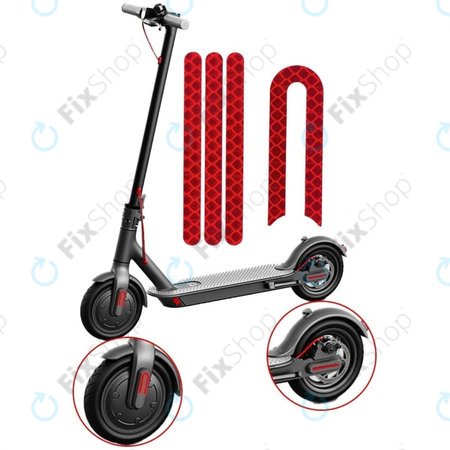 Ανακλαστικά Αυτοκόλλητα (A) για Xiaomi Mi Electric Scooter 1S | 2 M365 | Essential | Pro | Pro 2