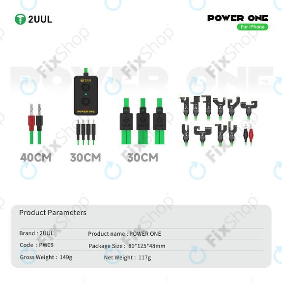Καλώδιο τροφοδοσίας One-Click, 2UUL PW09, για iPhone 12-16 Pro Max