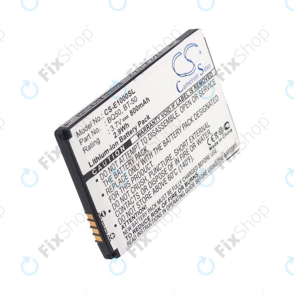 Μπαταρία για Motorola Wilder, 800mAh, Li-Ion, 3.7V, BQ50, HQ
