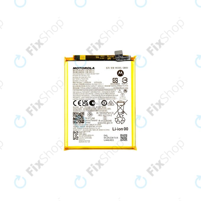 Battery για Motorola Moto G84 5G | SB18D97229 | QB50 | 5000mAh | Service Pack
